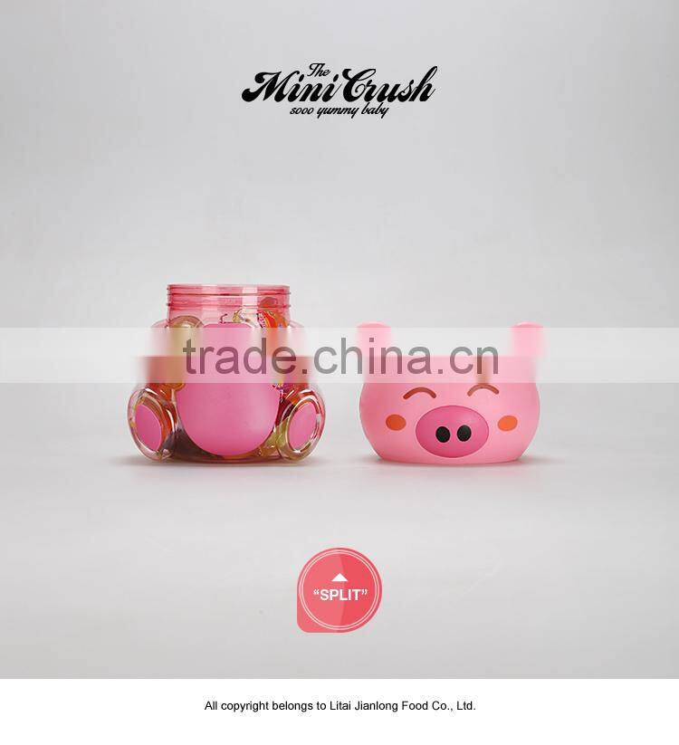 Halal soft gummy jelly candy,sugar coated jelly candy,vegetable gummy candy