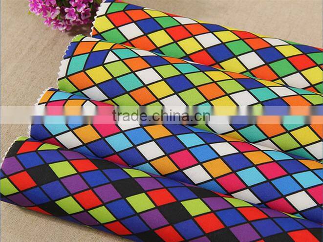 polyester spanse knit healthy scuba fabric for garment
