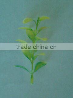 Mini Artificial colorful plastic aquarium plants