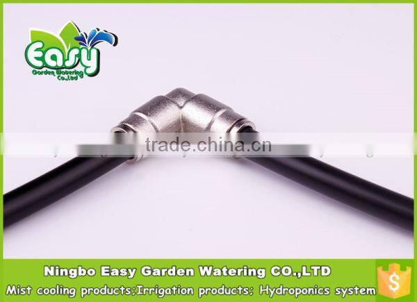 Brass OD joint connector(one spray site) 3/8" with 1/8'' thread. Mist cooling products