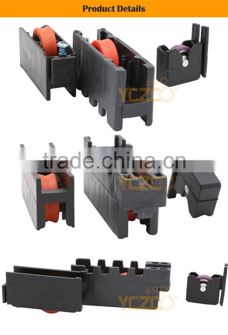 Fashion style wooden gate sliding wheel high quality