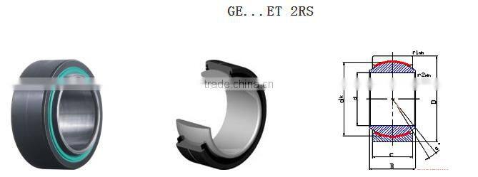 GE50ET 2RS series self-lubricating radial spherical plain bearing