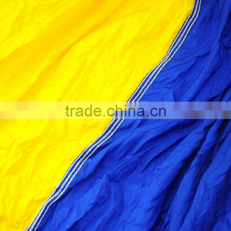2017 Hot sales Double Person Portable Parachute Nylon Fabric Hammock for camping
