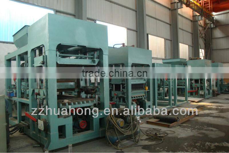 Full Automatic Hydraulic Concrete Block Machine (QT4-15)