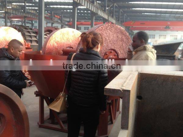 2015 Bailing brand 1200B wet pan mill hot sale in Sudan