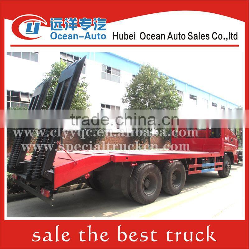 Dongfeng 6x4 truck flat load bed with payload 15 ton for sale