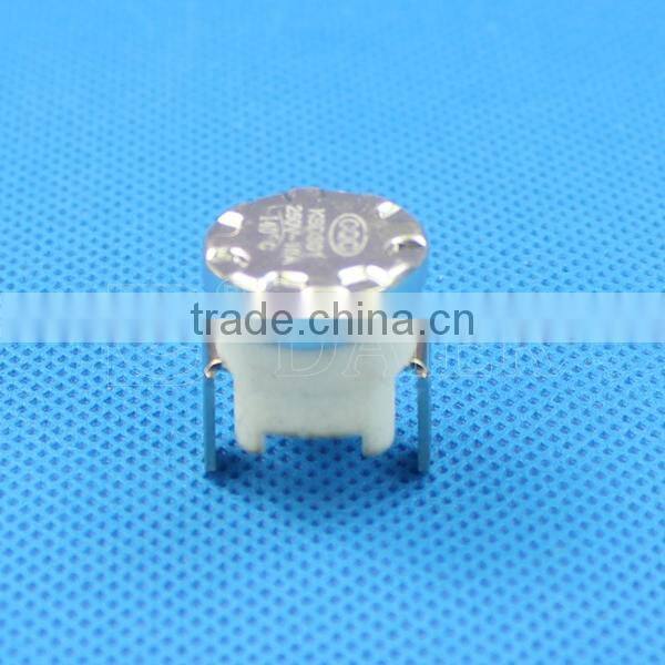 Temperature Control 55~180 Degree KSD301-PR2 2 Bend Pin NO/NC Circuit Breaker