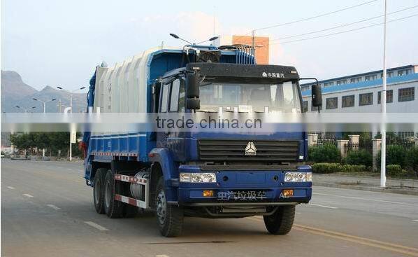 popular 6*4 rubbish transporting truck specifically designed