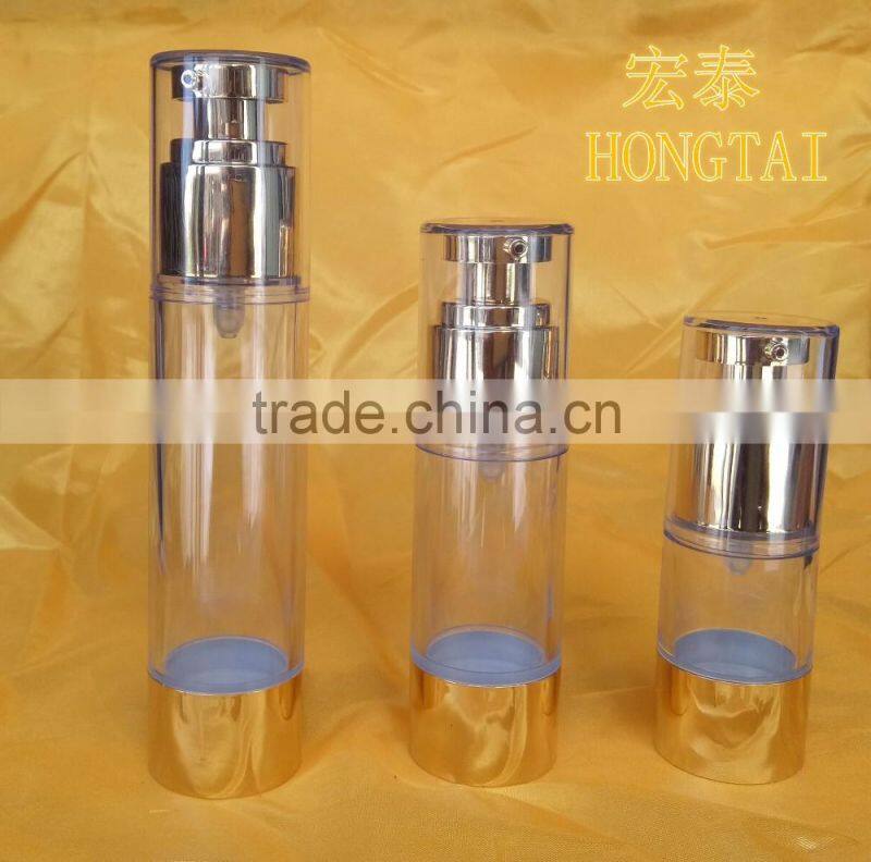 PP plastic cream airless bottle water mist pump spray airless