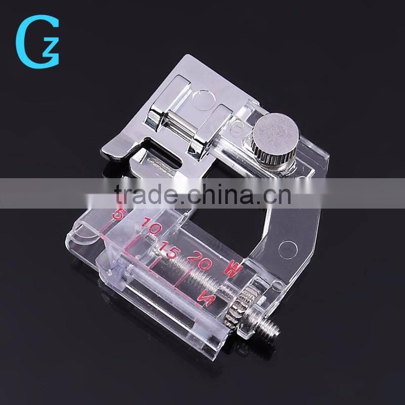 Portable Snap-on Bias Binder Tape Binding Sewing Machine Presser Foot Sewing Supplies for All Low Shank Snap-on Singer Brother B