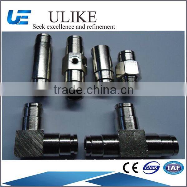 Anti-drop quick coupling high pressure metal connectors