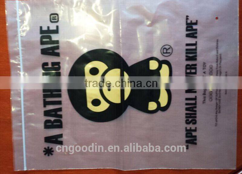 PE self-adhesion printing bag