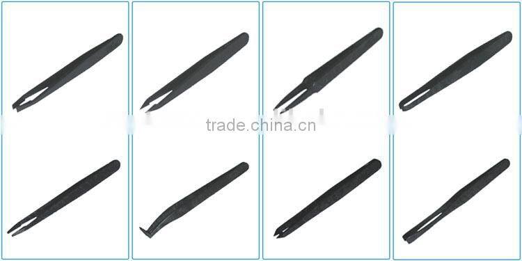 black conductive plastic tweezers manufacturer