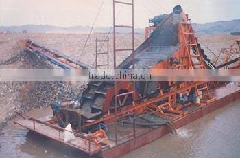 Bucket chain gold dredger for sale