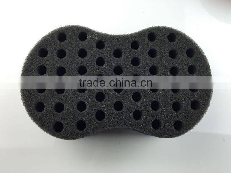 Customized Logo EVA Top Layer Hair Twist Sponge For Black People