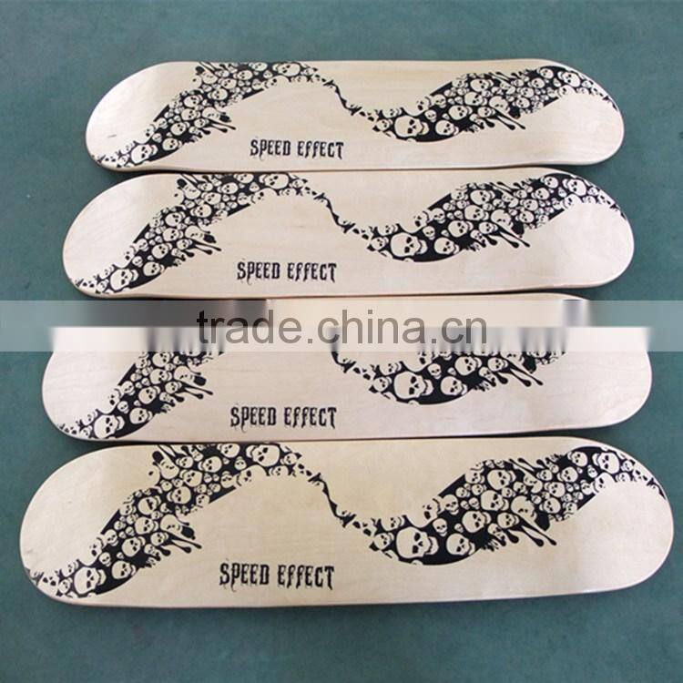 8.25" Oskate maple complete skateboard,custom skateboard