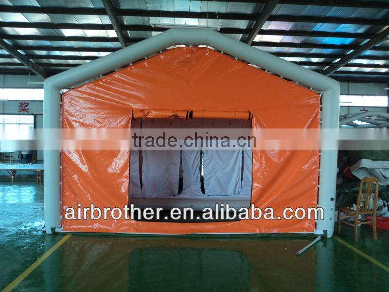 PVC inflatable decontamination tent