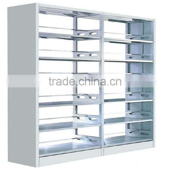customized stretch 2tiers metal floding book shelf