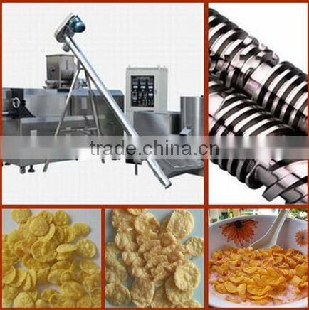 corn flakes processing line