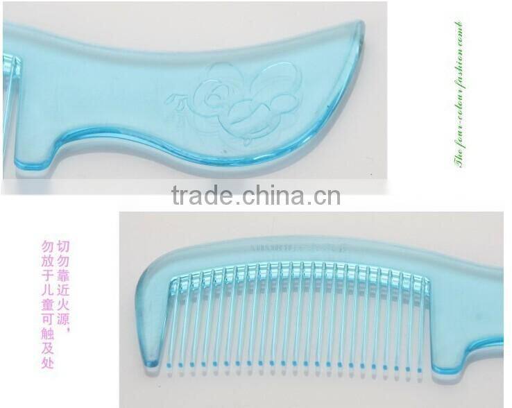 Wholesale Plastic Factory Direct Sell Fashion Hair Comb 13.3*3.8cm