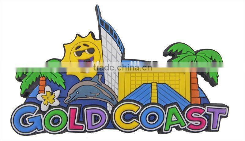 Promotional lovely design 3D fridge magnet