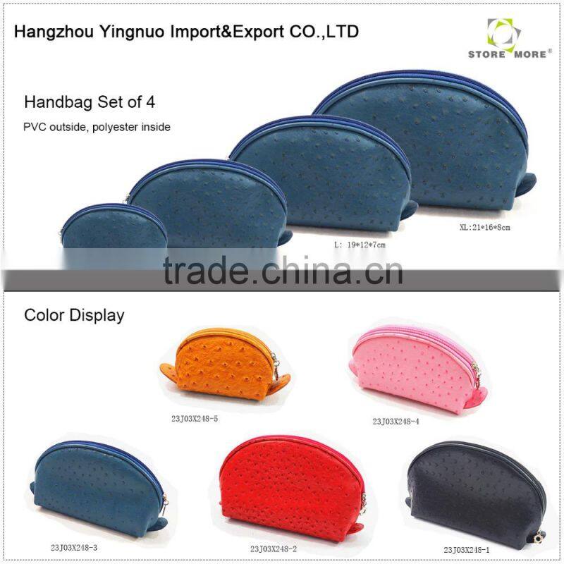 Store More Different Colors Cute Girls Pen Cosmetic Makeup Bag Pouch Pocket Pack Of 4