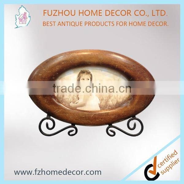 Heart shape bed photo frame with or without mat