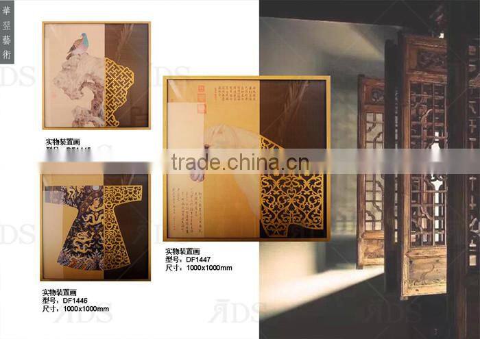 Framed Handmade horse Wall art MDF plaque with gold leaf