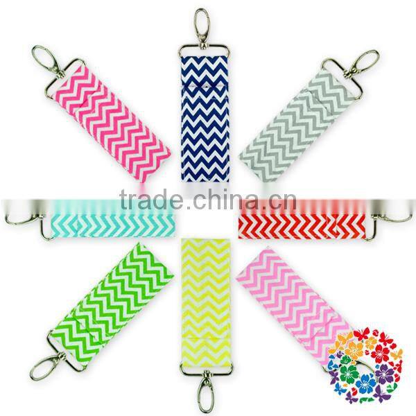 Chic Chapstick Custom Cotton Custom Made Keychains Cotton Fabric Keychain