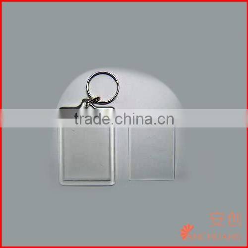 mini acrylic photo frame with key chain