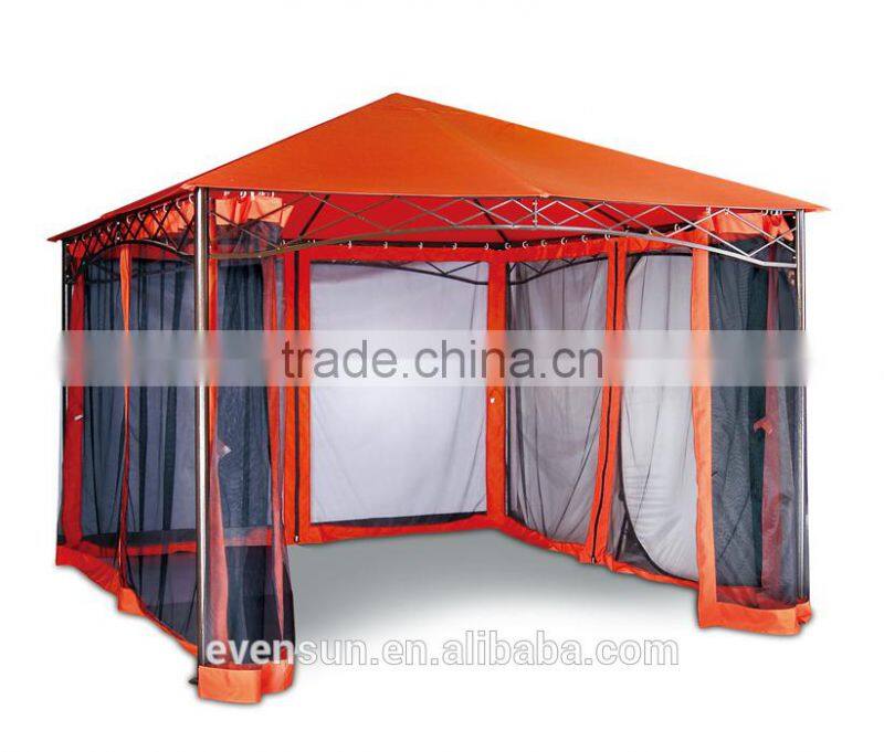 outdoor luxury rattan gazebo/ leisure rattan gazebo