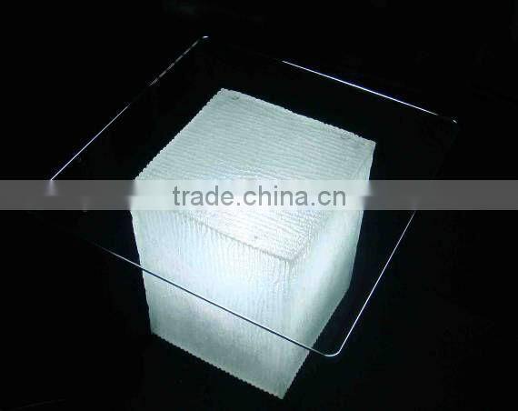 led plastic bar furniture /led plastic bar counter/led lit bar counter