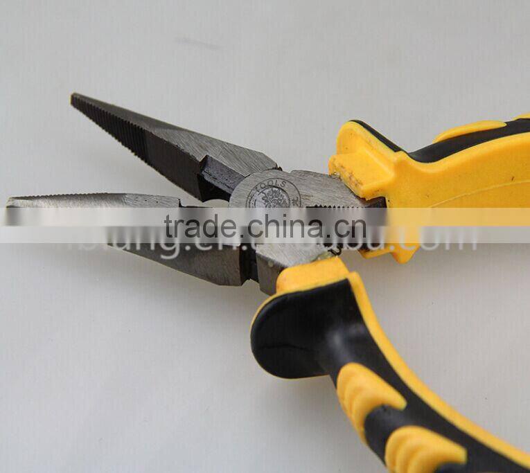 Long flat nose manual wire cutter,cutting pliers