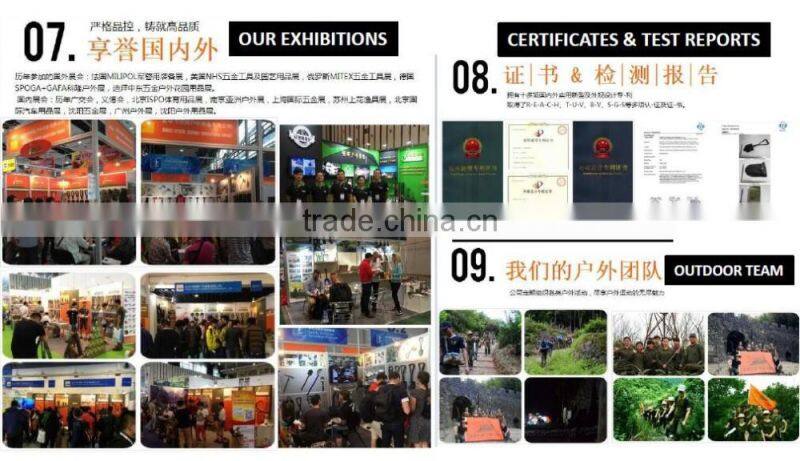 Multi Purpose Survival shovel multifunction Folding outdoor Shovel