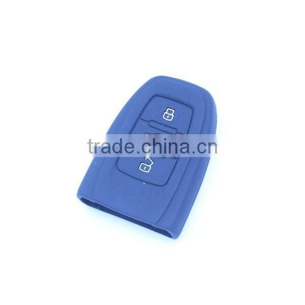 for audi A4L.A5.A8.Q5.S5 Soft silicone materail silicone car key shells