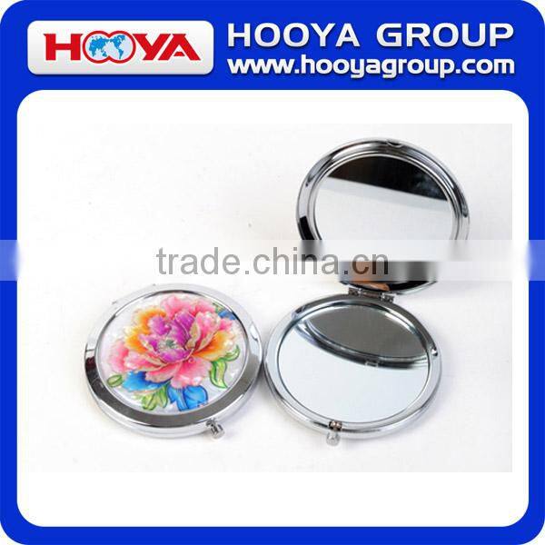 Promotional Round Cosmetic Mirror in pocket bag Mirror
