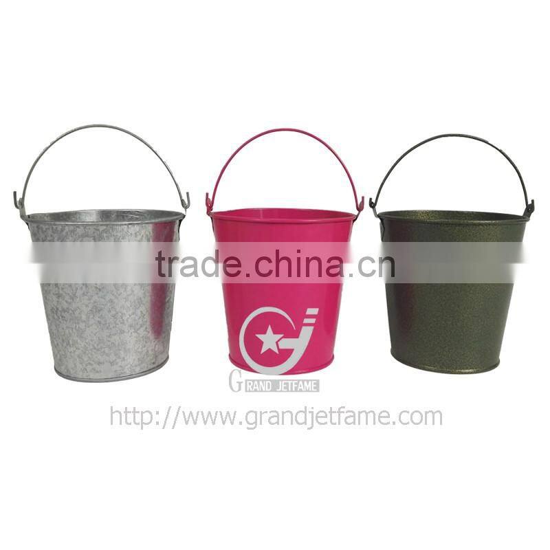 galvanized metal bucket with lid metal type metal bucket with lid