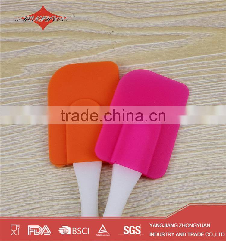 baking supplies silicone spatula set with hook