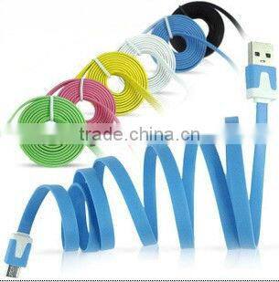 Colorful USB Phone Charger Data line for phone4 phone pad2 3