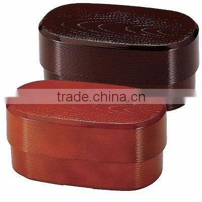 Japanese Bento box Sushi wood container Sushi bento Wappa made in Japan