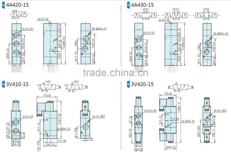 4V400 series swing check valve with high quality
