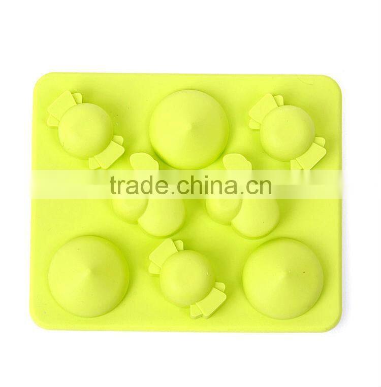 Silicone unbreakable ice tube tray ,candy or chocolate mold