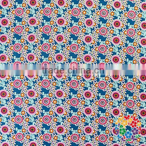Colorful Print Fabric 100% Woven Cotton Fabric Factory Bulk Fabric Wholesale
