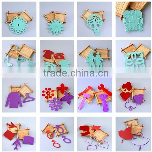 Christmas decor clear stamp and die cut set for scrapbooking