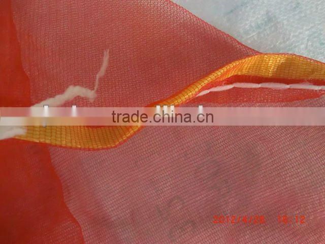 pp tubular mesh leno cabbage Packaging Bags with label,high quality and competitve prices!!!