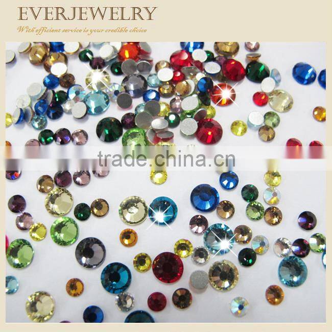 Wholesale AAA quality flat back nail art rhinestones