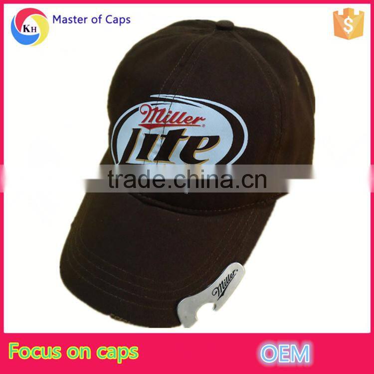 Promotion High-quality Custom bottle opener cap beer bottle hat