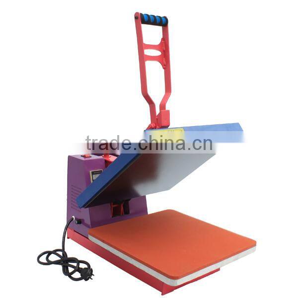 Hot sale small size manual heat press sublimation transfer machine