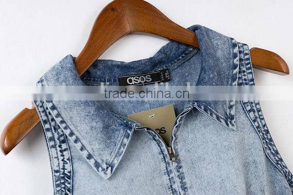 HD-D150 High quality fashion dress OEM Service Factory/jeans women dresses/ladies dress
