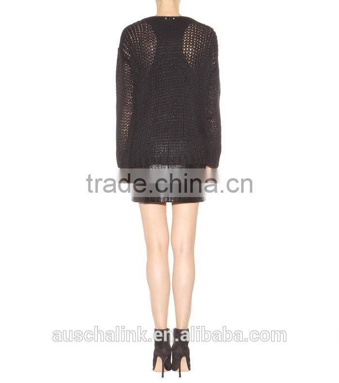 auschalink newest custom popular women knitted sweaters